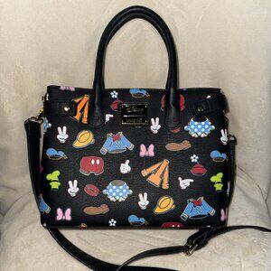 Loungefly Disney Mickey & Minnie Satchel Purse